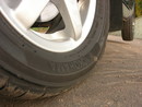 YOKOHAMA A539 165/60R12 кто оковские размеры знает(135/80), тот поймёт что эта резина на Оке, в пропорции конечно, как на зубильных 215/55 - спорт катки ёмаё!!! (2007-02-25 03:35:40)
