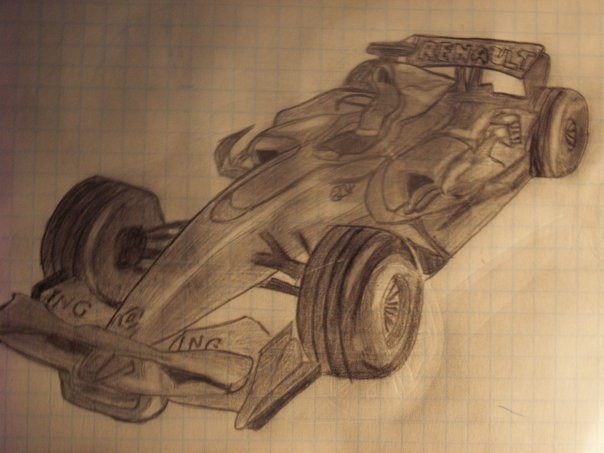 2009-01-10 01:40:54: для поклонников F1 renault..рисовал давно под заказ...кто заказывал радовался сильно)
